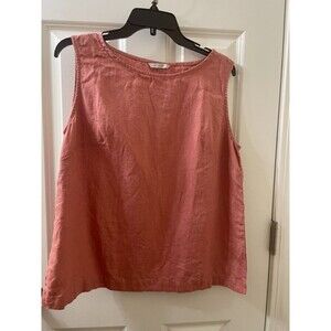 Linenfox Women's Tank Top in Coral